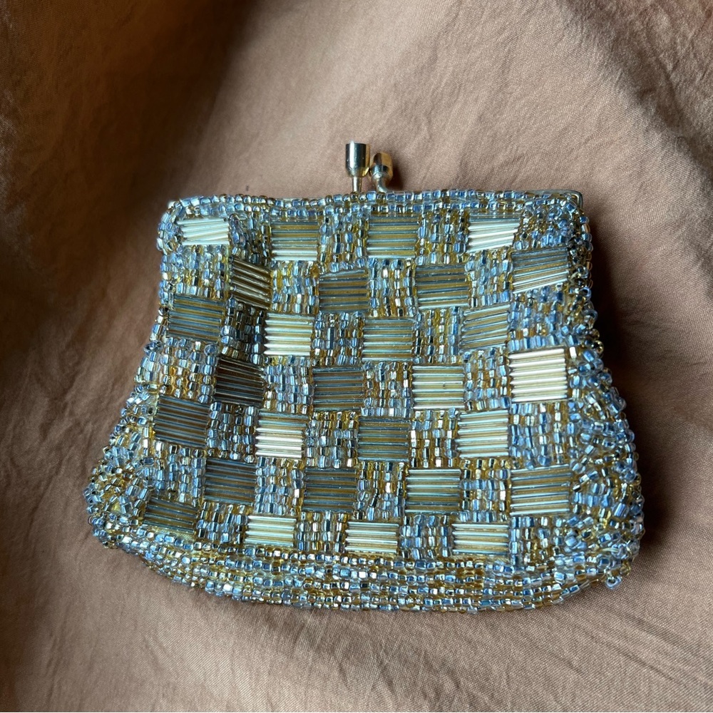 Vintage beaded clutch - Picture 7 of 7